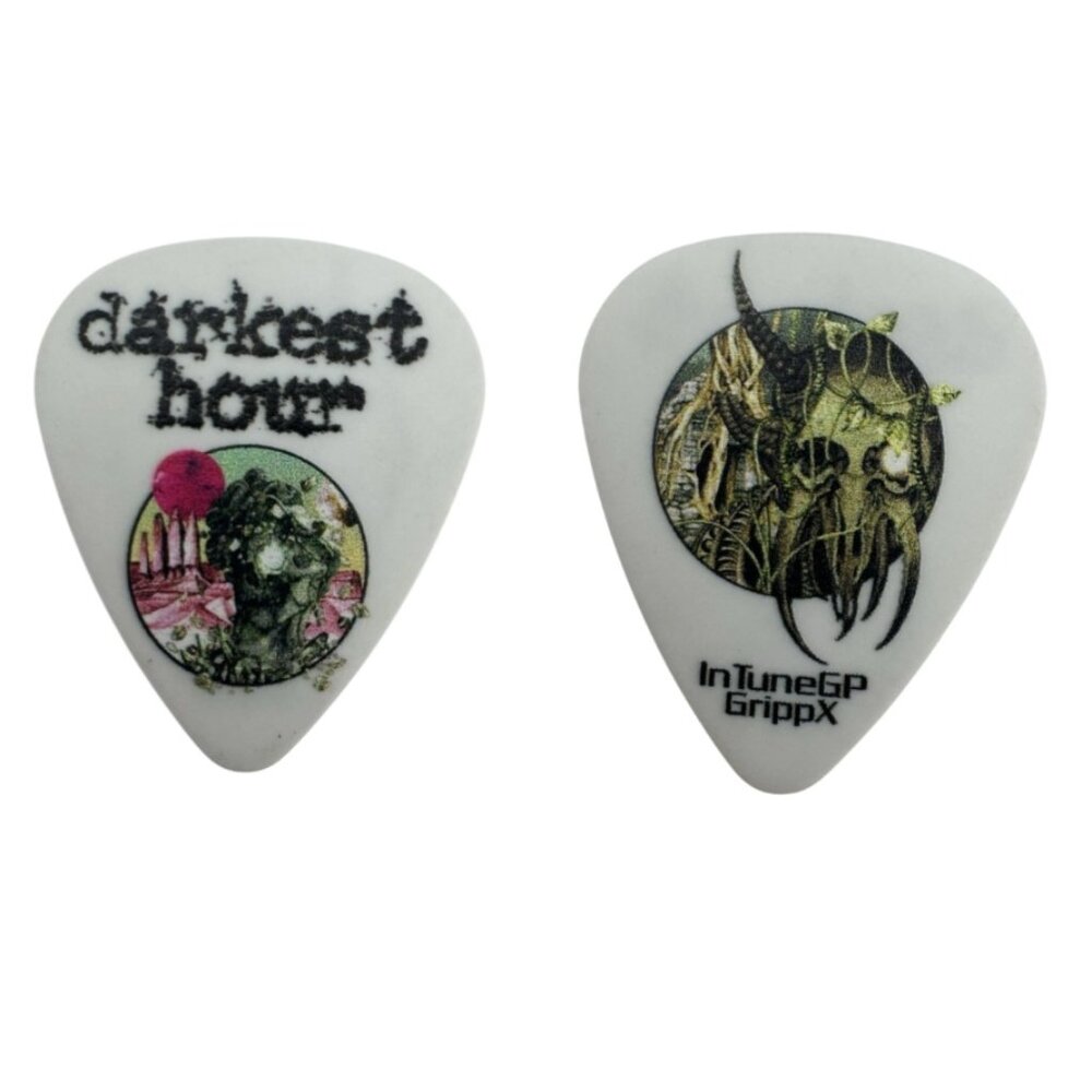 Darkest Hour Tour Guitar‎ Pick Early 2000s InTuneGP GrippX Metalcore
